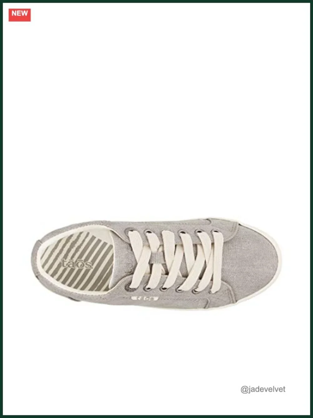 Women's Canvas Sneakers - Cushioned Lace-Up Low Top Athletic Shoe